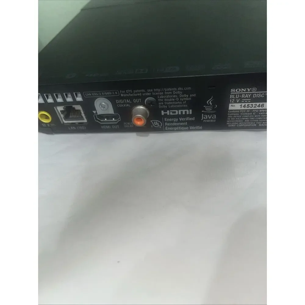 Sony BDP-S5500 Streaming 3D Blu-Ray Disc DVD Player Wi-Fi With Remote Tested!